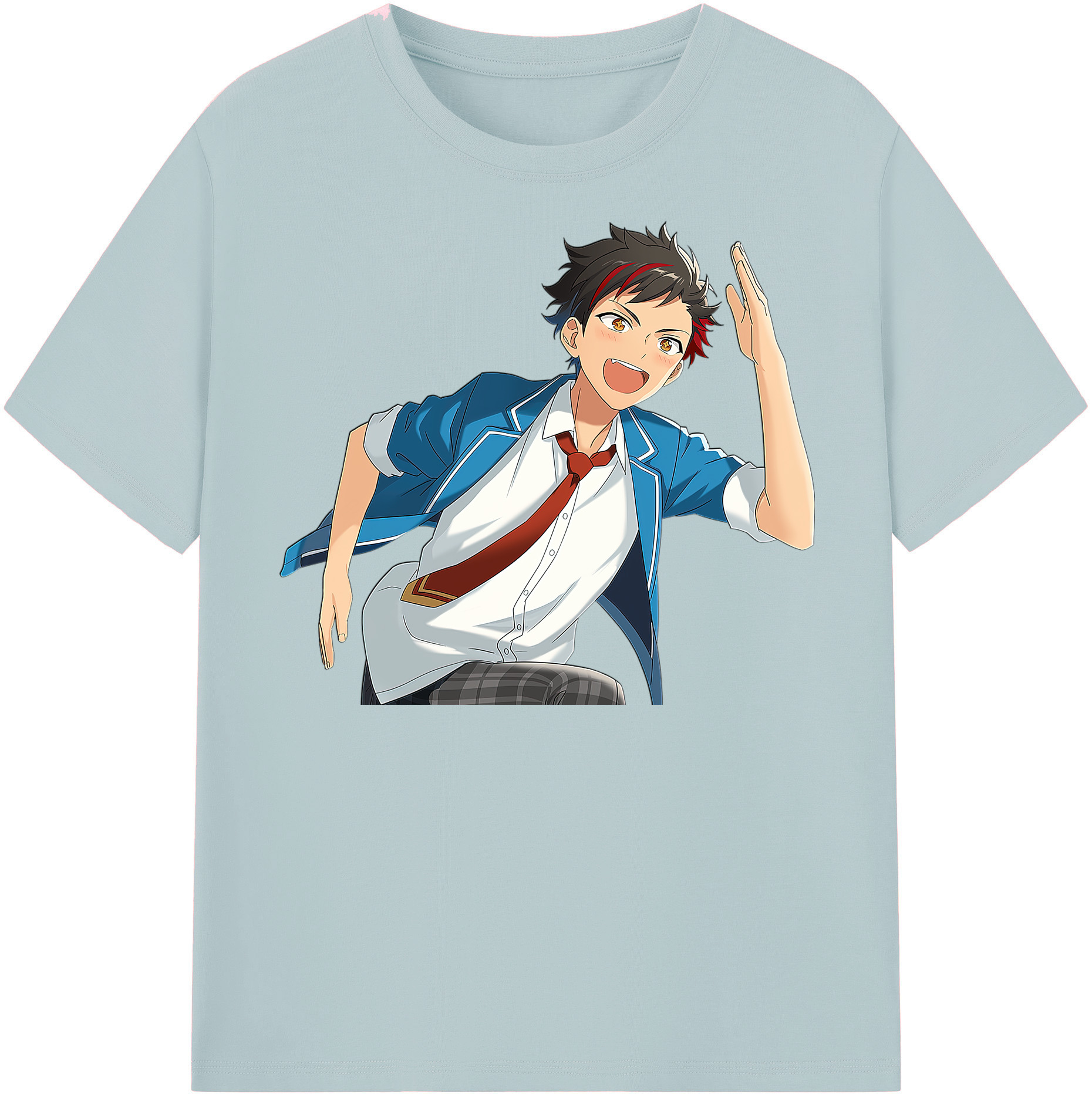 （画像用） あんさんぶるスターズ! Ensemble Stars 綿100％半袖Tシャツ（フロントプリント）